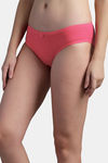 N-Gal Medium Rise Full Coverage Hipster Panty - Coral — thumbnail 2