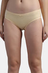 N-Gal Medium Rise Full Coverage Hipster Panty - Cream — thumbnail 1