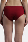 N-Gal Medium Rise Full Coverage Hipster Panty - Maroon — thumbnail 3