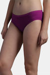N-Gal Medium Rise Full Coverage Hipster Panty - Purple — thumbnail 2