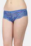 N-Gal Medium Rise Three-Fourth Coverage Hipster Panty - Blue — thumbnail 2