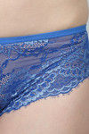 N-Gal Medium Rise Three-Fourth Coverage Hipster Panty - Blue — thumbnail 4