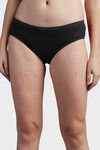 N-Gal Medium Rise Full Coverage Hipster Panty (Pack of 2) - Black Maroon — thumbnail 2