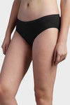 N-Gal Medium Rise Full Coverage Hipster Panty (Pack of 2) - Black Maroon — thumbnail 3