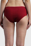 N-Gal Medium Rise Full Coverage Hipster Panty (Pack of 2) - Black Maroon — thumbnail 8
