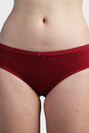 N-Gal Medium Rise Full Coverage Hipster Panty (Pack of 2) - Black Maroon — thumbnail 9