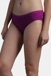 N-Gal Medium Rise Full Coverage Hipster Panty (Pack of 2) - Black Purple — thumbnail 7