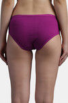 N-Gal Medium Rise Full Coverage Hipster Panty (Pack of 2) - Black Purple — thumbnail 8