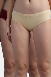 Cream Maroon