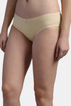 N-Gal Medium Rise Full Coverage Hipster Panty (Pack of 2) - Cream Purple — thumbnail 3