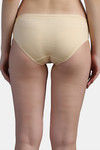 N-Gal Medium Rise Full Coverage Hipster Panty (Pack of 2) - Cream Purple — thumbnail 4