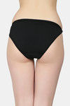N-Gal Medium Rise Three-Fourth Coverage Hipster Panty (Pack of 2) - Magenta Black — thumbnail 4