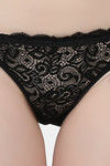 N-Gal Medium Rise Three-Fourth Coverage Hipster Panty (Pack of 2) - Magenta Black — thumbnail 5