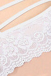 N-Gal Medium Rise Three-Fourth Coverage Bikini Panty - White — thumbnail 5
