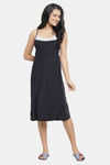 N- Gal Cotton Elastane Camisole - Black — thumbnail 4