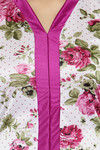 N-Gal Relaxed Fit Satin Pyjama Set - Magenta — thumbnail 5