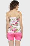 N-Gal Satin Shorts Set - Pink — thumbnail 3