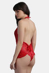 N-Gal Nylon Teddy - Red — thumbnail 3