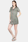N-Gal Rayon Shirt - Grey  — thumbnail 2