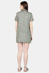 N-Gal Rayon Shirt - Grey  — thumbnail 3