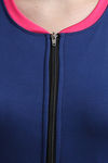 N-Gal Poly Swimsuit - Navy Pink — thumbnail 4