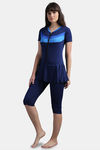 N-Gal Poly Swimdress - Navy Blue — thumbnail 2
