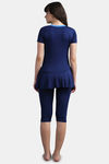 N-Gal Poly Swimdress - Navy Blue — thumbnail 3