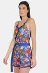 N-Gal Polyester Elastane Chlorine Resistent Swimdress - Multicolor — thumbnail 2