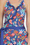 N-Gal Polyester Elastane Chlorine Resistent Swimdress - Multicolor — thumbnail 5