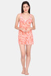 Ms.Lingies Modal Babydoll With Thong - Peach — thumbnail 4