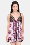 Ms.Lingies Modal Babydoll With Thong - Assorted — thumbnail 1