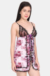Ms.Lingies Modal Babydoll With Thong - Assorted — thumbnail 2