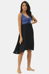 Ms.Lingies Modal Babydoll With Thong - Blue — thumbnail 2
