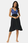 Ms.Lingies Modal Babydoll With Thong - Blue — thumbnail 4