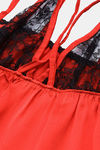 Ms.Lingies Modal Babydoll With Thong - Maroon — thumbnail 5