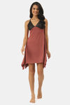 Ms.Lingies Modal Babydoll With Thong - Red — thumbnail 4