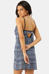 Ms.Lingies Modal Babydoll With Thong - Blue — thumbnail 3