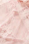 Ms.Lingies Lace Babydoll With Thong - Peach — thumbnail 5