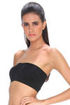 C9 Single Layered Non-Wired Full Coverage Tube Bra - Black — thumbnail 3