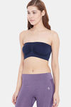 C9 Single Layered Non-Wired Full Coverage Tube Bra - Navy — thumbnail 3