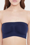 C9 Single Layered Non-Wired Full Coverage Tube Bra - Navy — thumbnail 5