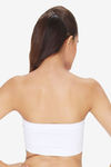 C9 Single Layered Non-Wired Full Coverage Tube Bra - White — thumbnail 2
