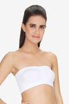 C9 Single Layered Non-Wired Full Coverage Tube Bra - White — thumbnail 4