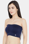 C9 Single Layered Non-Wired Full Coverage Tube Bra - Navy — thumbnail 3