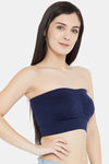 C9 Single Layered Non-Wired Full Coverage Tube Bra - Navy — thumbnail 4