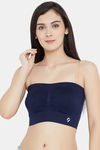 C9 Single Layered Non-Wired Full Coverage Tube Bra - Navy — thumbnail 5