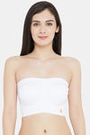 C9 Single Layered Non-Wired Full Coverage Tube Bra - White — thumbnail 1