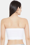 C9 Single Layered Non-Wired Full Coverage Tube Bra - White — thumbnail 2