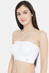 C9 Single Layered Non-Wired Full Coverage Tube Bra - White — thumbnail 3