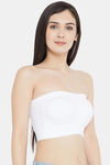 C9 Single Layered Non-Wired Full Coverage Tube Bra - White — thumbnail 4